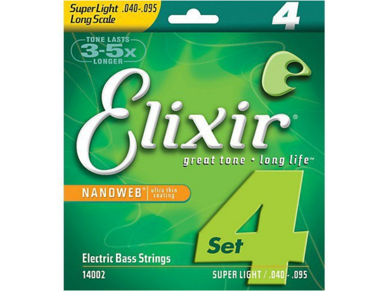 Strune Elixir 040/95 Sul Nw 4Str Set 14002 za bas