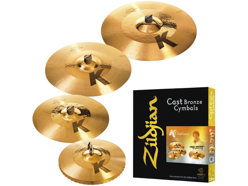 Činele Zildjian K Custom Hybrid International set K1250