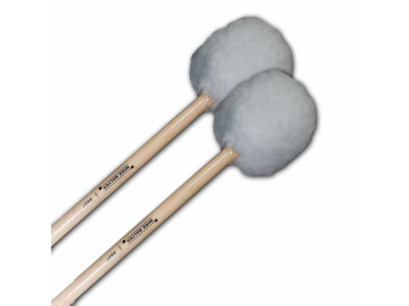 Udarjalke za bas boben Mike Balter BD7 Bass Drum Rolling par BBD7