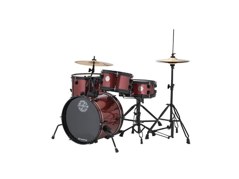 Bobni Ludwig Pocket Kit Red Sparkle set16