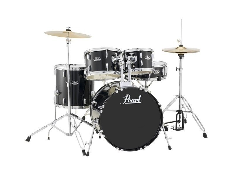Bobni Pearl Roadshow Jet Black RS505C/C31 s činelami