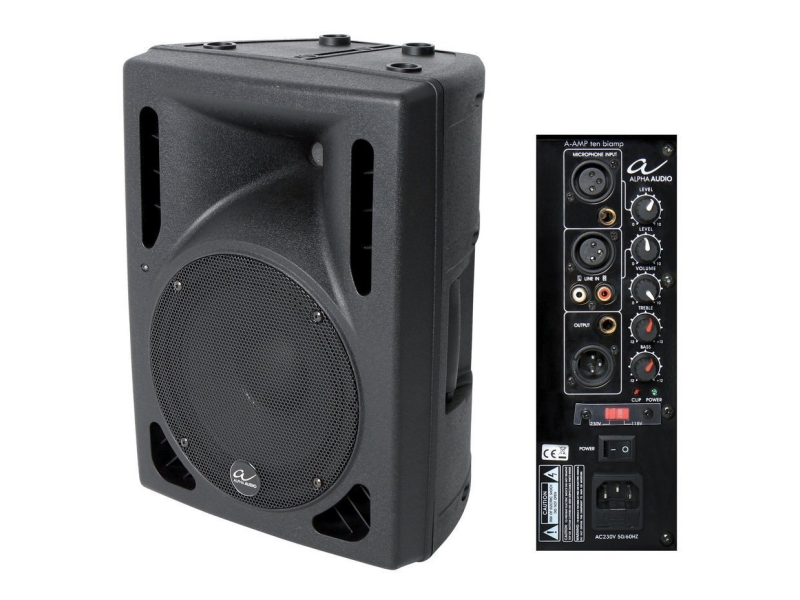 Zvočnik aktivni Gewa Alpha Audio A Amp Ten Biamp 10