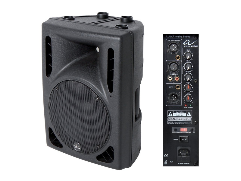 Zvočnik aktivni Gewa Alpha Audio A Amp Twelve Biamp 12