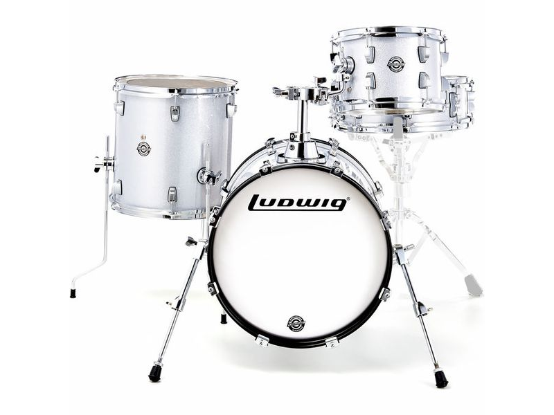 Bobni Ludwig Breakbeats White Sparkle  set16