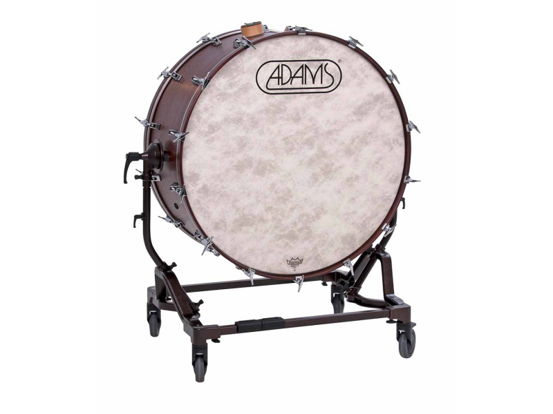 Velik koncertni bas boben Adams 2BDIIV3622, 36” x 22” with Tilting stand and cymba