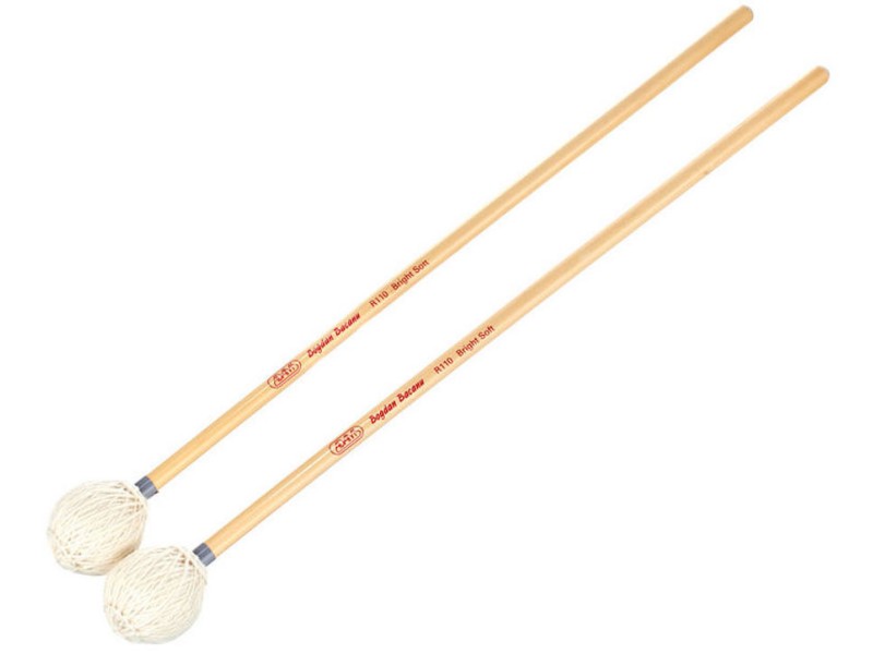Udarjalke za marimbo Adams B.Bacanu R110 bright soft rattan par