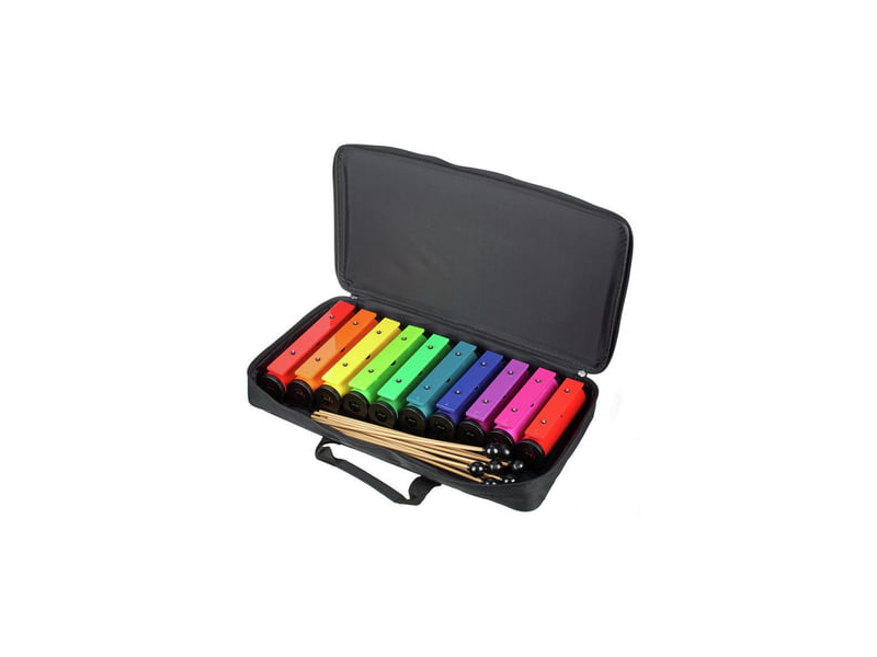 Resonatorji cevasti Goldon 11410 barvni set 10 kosov  C2-C3 + Fis in bb