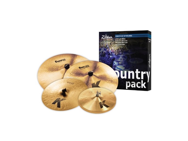 Činele Zildjian K Country Cymbal Pack K0801C