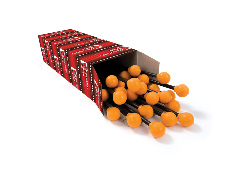 Palice Orff PP063 Rubber medium glava 2 cm ročaj 22 cm