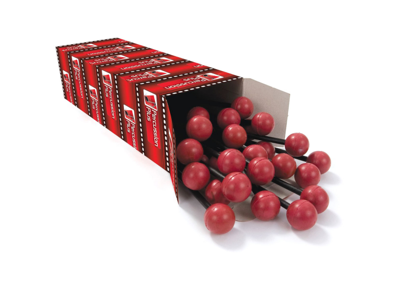 Palice Orff PP383 Rubber medium hard glava 2,5 cm ročaj 22 cm