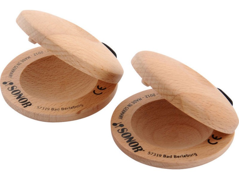 Kastanjete Sonor KIKA prstne lesene