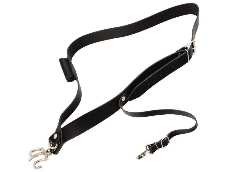 Sonor pas za pohodni snare boben ZM 6535 Leather Sling Black usnje