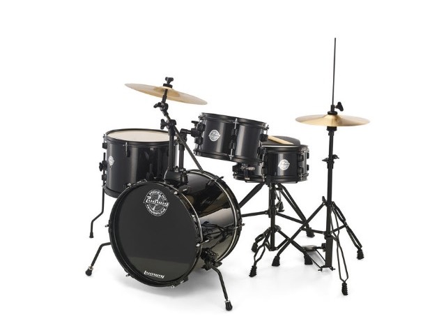Bobni Ludwig Pocket Kit Black Sparkle set16