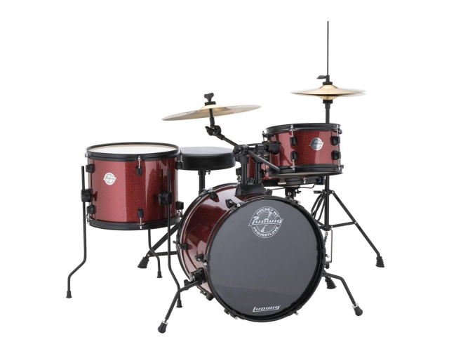 Bobni Ludwig Pocket Kit Red Sparkle set16