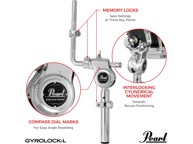 Stojalo za Tom/Boom činelo Pearl TC-1035B 