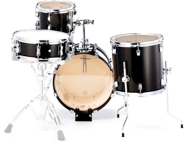 Komplet/Set akustičnih bobnov Ludwig Breakbeats Black Sparkle 