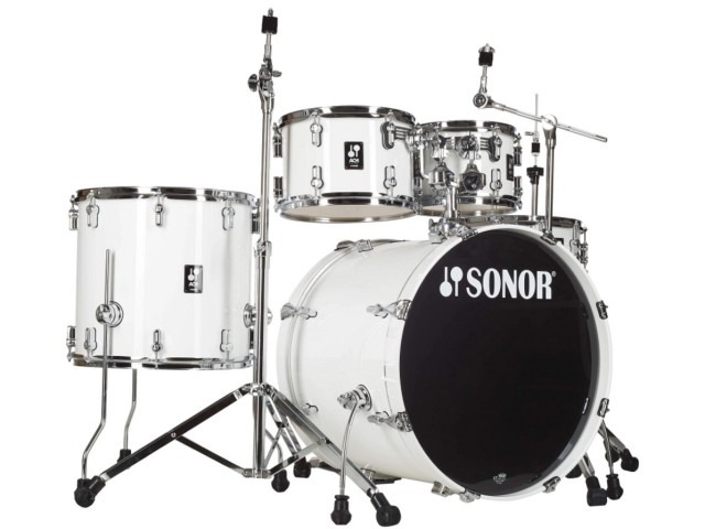 Komplet/Set akustičnih bobnov Sonor AQ1 Studio Set PW 17341 Piano White