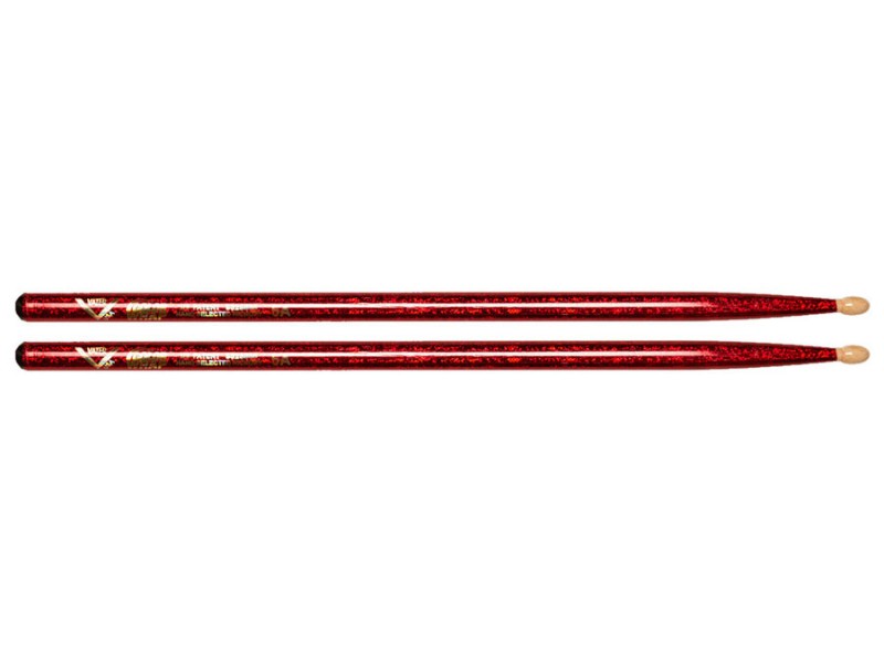 Palice Vater 5A Color Wrap Red Sparkle wood