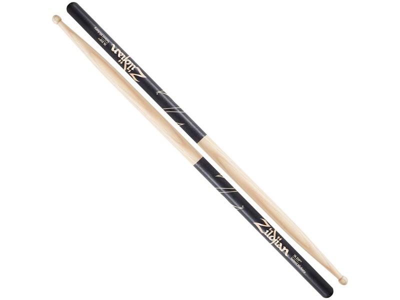 Palice Zildjian 7A Wood Black Deep Hickory par