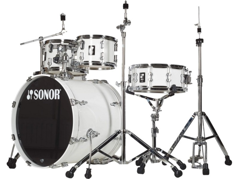 Komplet/Set akustičnih bobnov Sonor AQ1 Studio Set PW 17341 Piano White