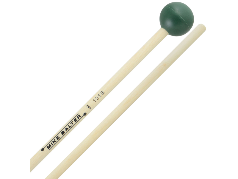 Palice za ksilofon Mike Balter Grandioso 105B Rubber Medium Hard Birch B105B