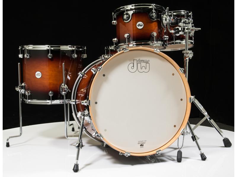 Bobni DW Design Maple Tobacco Burst set 22