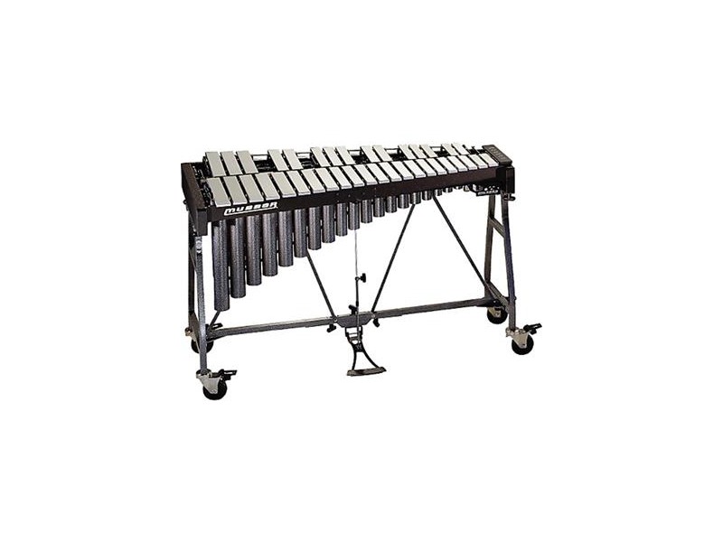 Vibrafon Musser M48SWT Pro Traveler Vibe 3 Oct F3 - F6 with motor A=442 silver