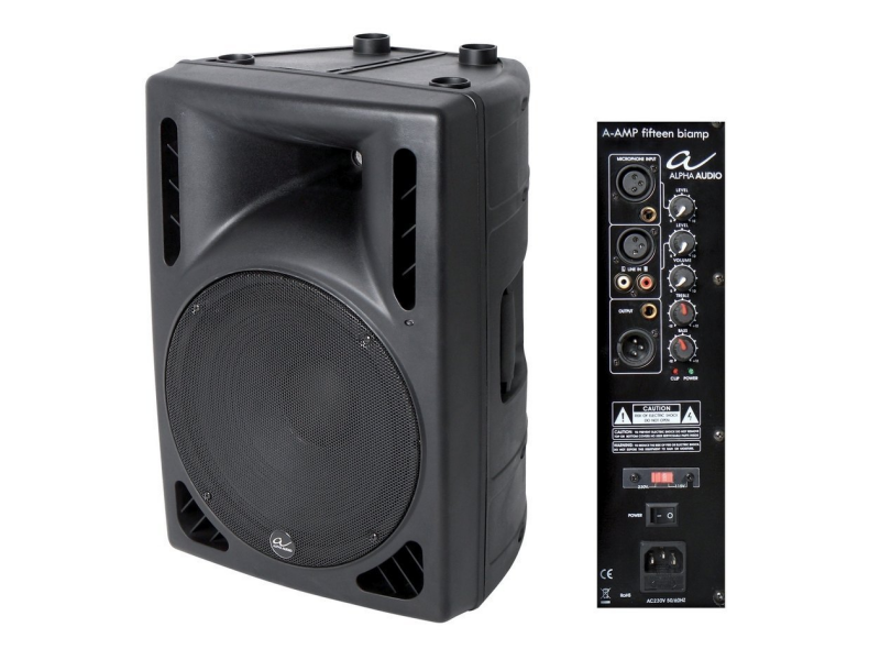 Zvočnik aktivni Gewa Alpha Audio A Amp Fifteen Biamp 15