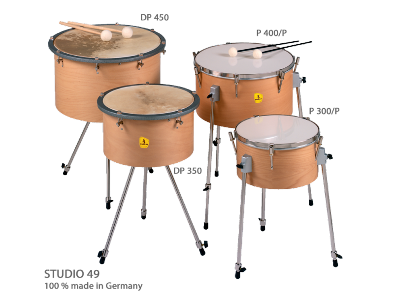 Pavke male Studio 49 P 450 Timpani naravna opna 45 cm