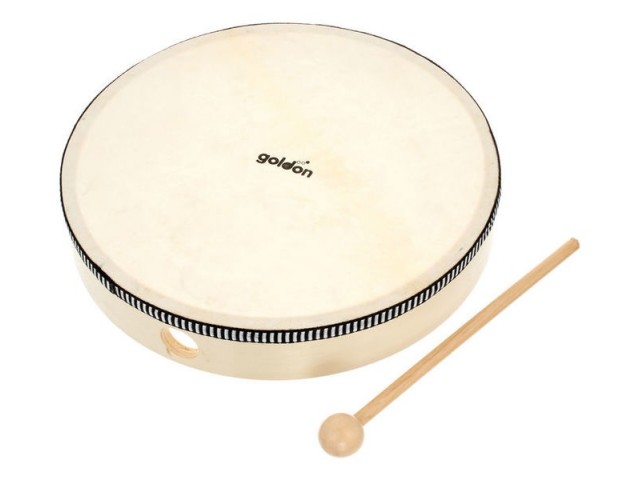 Ročni boben Goldon 25 cm 35250 naravna opna