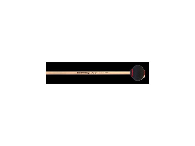 Udarjalke za marimbo Schlagkraft NJZ-1(R) Rattan Soft Earthy Black Nebojša Jovan Živković