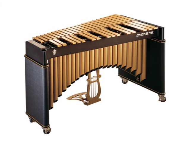 Vibrafon Musser M75WT Century Vibe 3 Oct  F3 - F6 with motor A=442 Gold