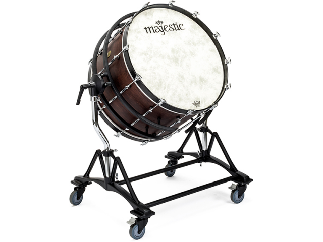 MAJESTIC Concert Bass Drum, Prophonic , 28x18, stand,