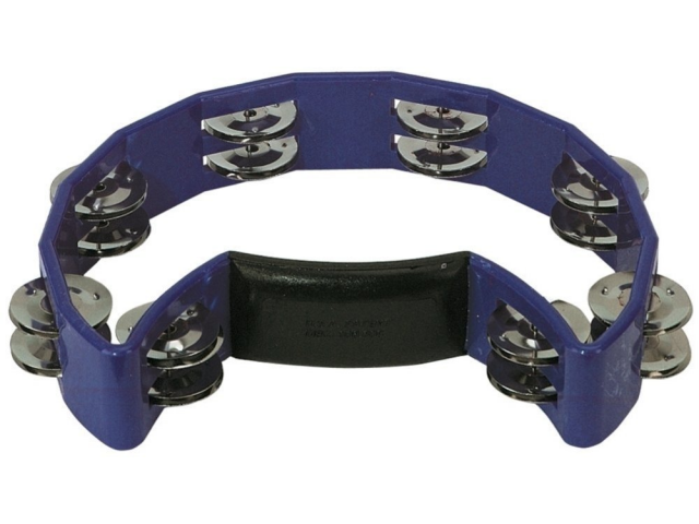 Tamburin Gewa Jingle Wreath Half Moon Blue 16 parov zvončkov 841.547
