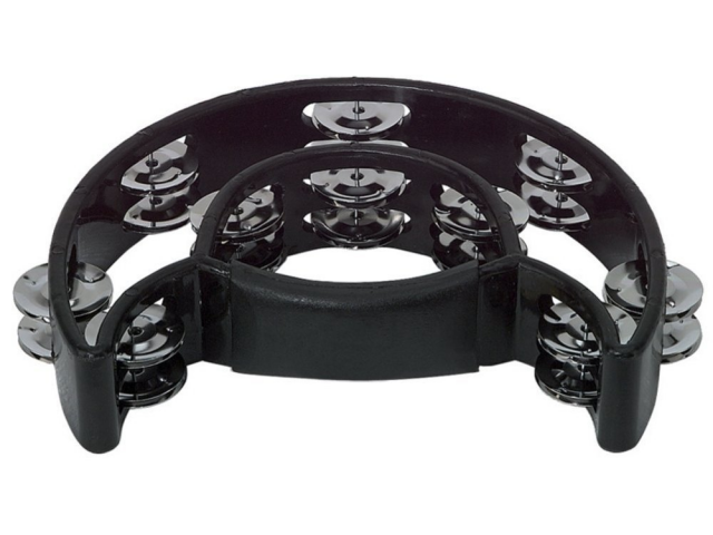 Tamburin Gewa Jingle Wreath Half Moon Black 20 parov zvončkov 841.574
