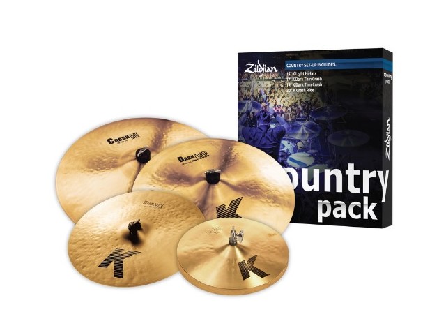 Činele Zildjian K Country Cymbal Pack K0801C
