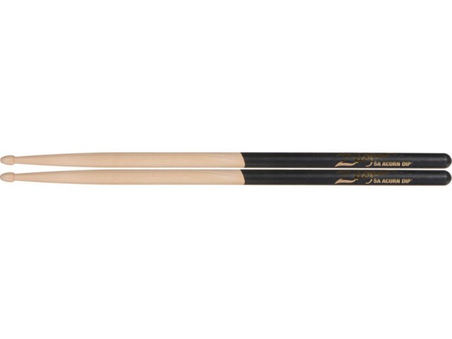 Palice Zildjian 5A Accorn Wood Black Dip