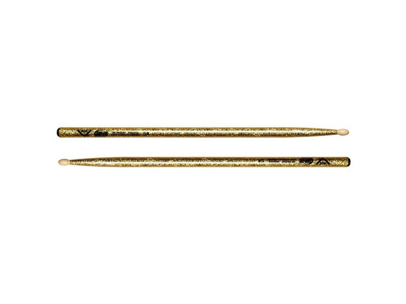 Palice Vater 5A Color Wrap Gold Sparkle wood