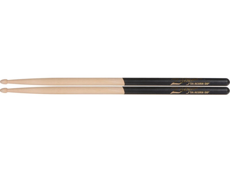 Palice Zildjian 5A Accorn Wood Black Dip