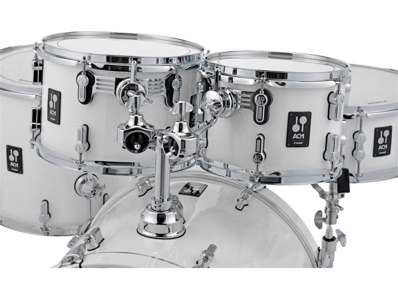 Komplet/Set akustičnih bobnov Sonor AQ1 Studio Set PW 17341 Piano White